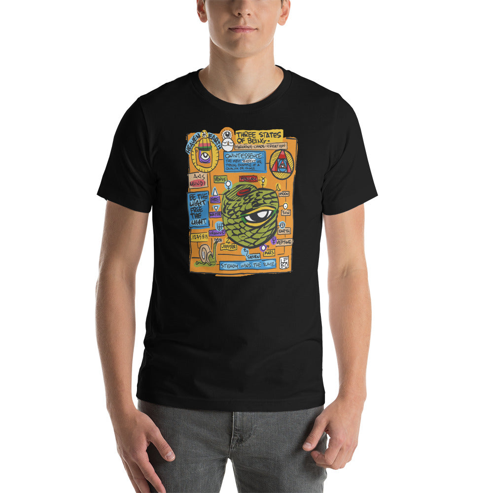 Three States of Being - Lebo Short-Sleeve Unisex T-Shirt